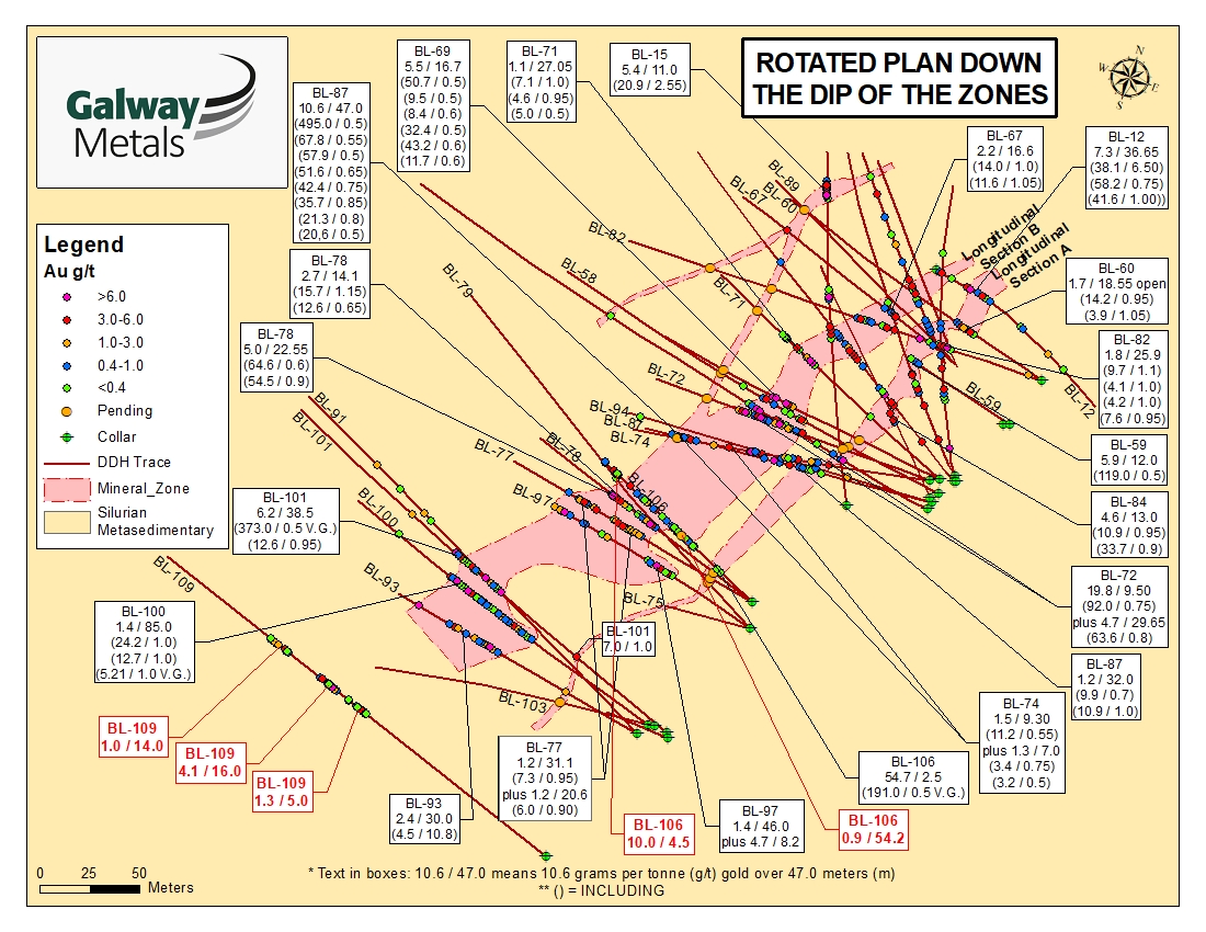 Rotated Plan Method Rotated Plan | Galway Metals Inc.